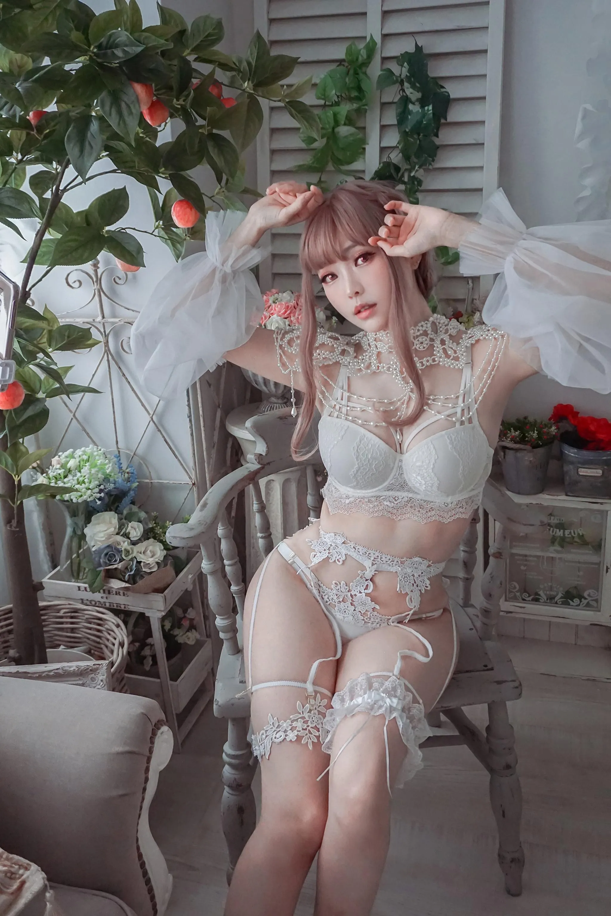 ElyEE子 – NO.87 Bride  Lingerie [65P]插图1